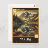 Yakima, Washington|  Briefkaart (Voorkant / Achterkant)