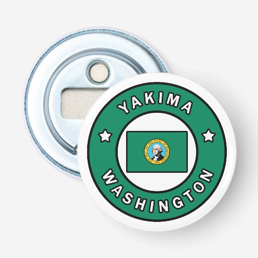 Yakima Washington Button Flesopener (Voorkant)
