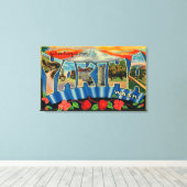 Yakima, Washington - Grote Letter Scenes 2 Canvas Afdruk (Insitu (Houten vloer))