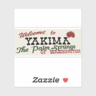 Yakima Washington Sticker