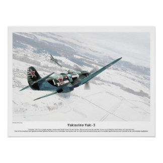 Yakovlev Yak-3 Perfect Poster