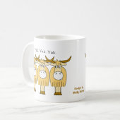 Yaks. Yaks. Yaks. tasse (Devant gauche)