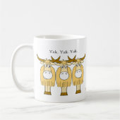 Yaks. Yaks. Yaks. tasse (Gauche)