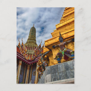 Yaksha bij Wat Phra Kaeo Briefkaart