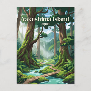 Yakushima-eiland Japan Briefkaart