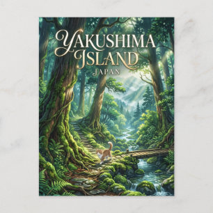 Yakushima-eiland Japan Briefkaart