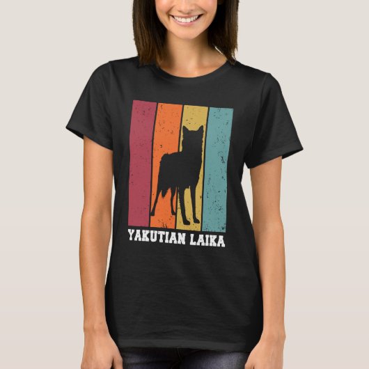 Yakutskaya Laika Vintage 2 T-shirt (Voorkant)