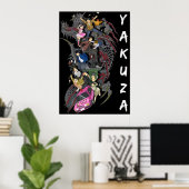 Yakuza yakuza 0 1 2 3 4 5 gestorven zielen poster (Thuiskantoor)