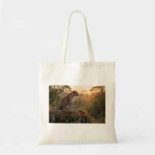 Yala Nationaal Park Sri Lanka Luipaard Houten Wand Tote Bag