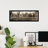 Yale, New Haven CT Foto 1909 Poster (Thuiskantoor)