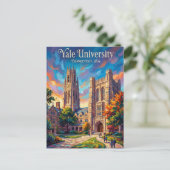 Yale-universiteit Connecticut Briefkaart (Staand voorkant)