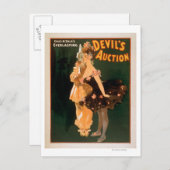 Yale's Everlasting Devil's Auction Play Briefkaart (Voorkant / Achterkant)