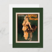 Yale's Everlasting Devil's Auction Play Briefkaart (Voorkant / Achterkant)