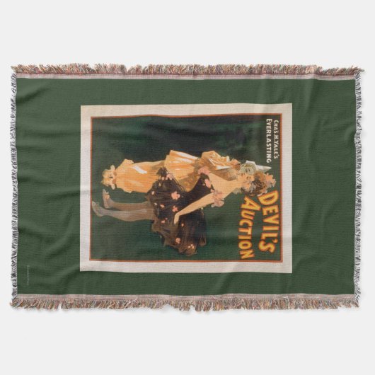 Yale's Eversustainable Devil's veilingspel Deken (Voorkant)