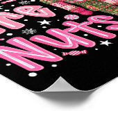 Yall Are Nuts Nutcracker Merry Christmas Funny Xma Poster (Hoek)
