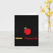 Y'all Gonna Make Me Lose My Mind Up Here Teacher M Kaart (Gele Bloem)