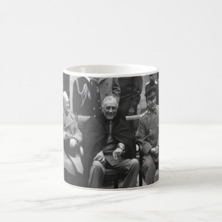 Yalta Conference Roosevelt Stalin Churchill 1945 Koffiemok