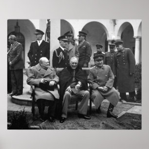 Yalta-conferentie Poster