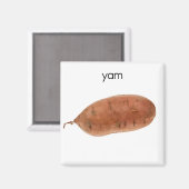 Yam Refkoelkast Magnet Magneet (Voorkant / Achterkant)