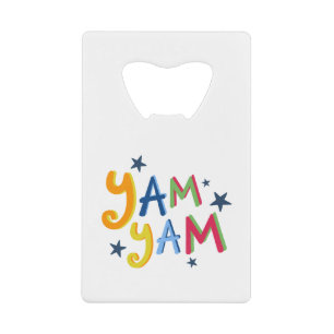 Yam Yam Black Country Bottle Opener Kredietkaart Flessenopener