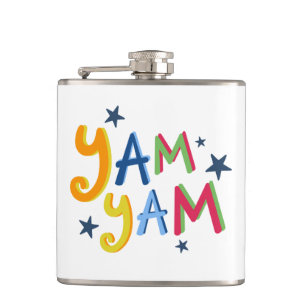 Yam Yam Black Country Hip Flask Heupfles