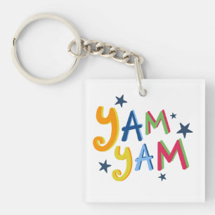 Yam Yam Black Country Key Ring Sleutelhanger