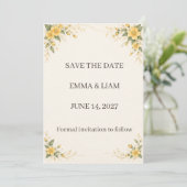 Yamabuki Save the Date (Debout devant)