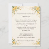 Yamabuki Wedding Invitation (Devant)