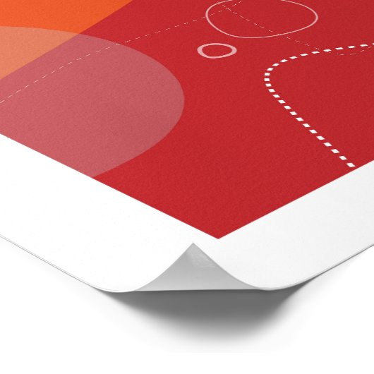 Yamaguchi - Poster Abstrait de l'ère atomique (Coin)