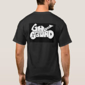 Yamaha-r1-BG, ZE ZIJN NA MIJN GOLD T-shirt (Achterkant)