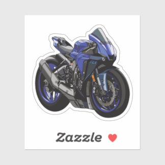 Yamaha R1 cute style Sticker