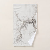 Yamamoto Baiitsu Winter Japans schilderen Bad Handdoek (Handdoek)