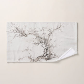 Yamamoto Baiitsu Winter Japans schilderen Bad Handdoek