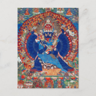 Yamantaka Vajrabhairava Tibetaanse Boeddhistische  Briefkaart