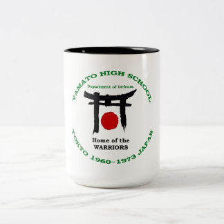 Yamato HS Japan Warriors Tweekleurige Koffiemok