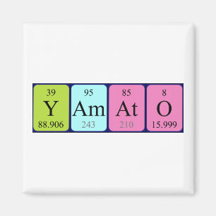 Yamato periodieke table name magnet magneet