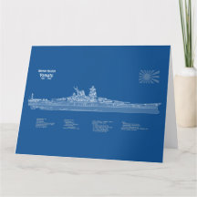 Yamato - Schip Blauwdruk Plannen ABD