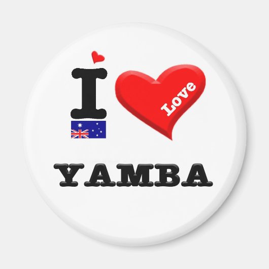 YAMBA - I Love Magneet (Voorkant)