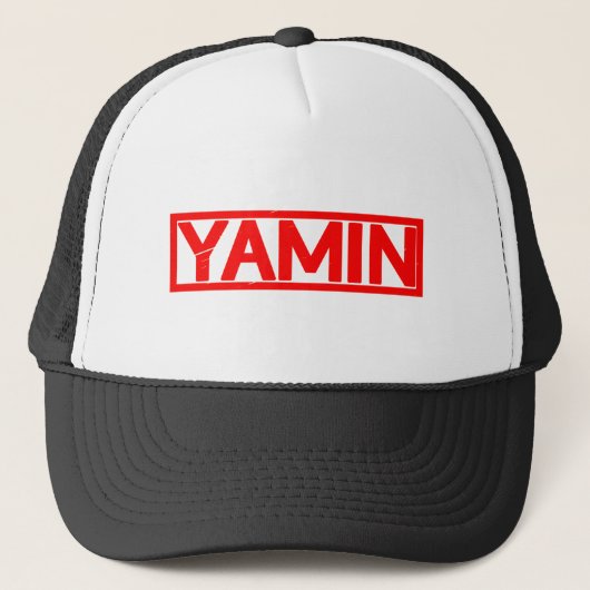 Yamin Stempel Trucker Pet (Voorkant)
