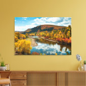 Yampa in de herfst canvas afdruk (Insitu (Woonkamer))