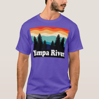Yampa River Colorado Retro T-shirt