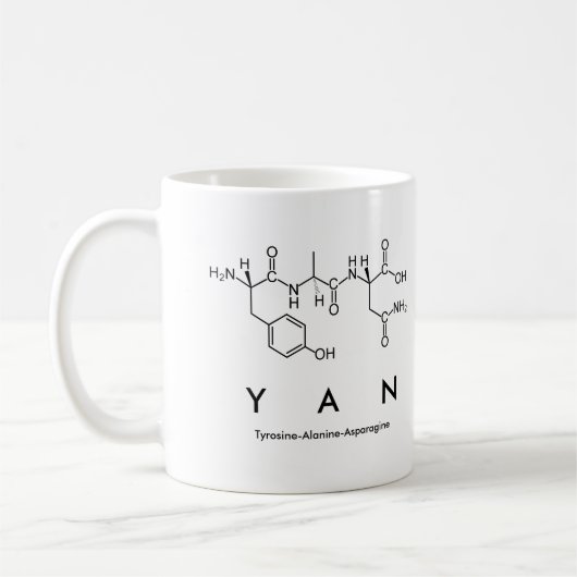 Yan peptide nom mug (Gauche)