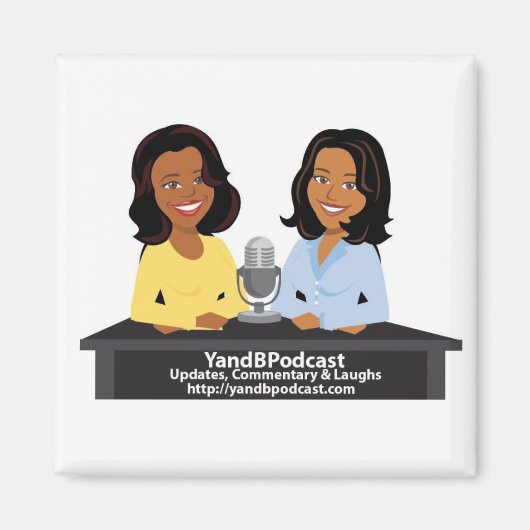 YandBPodcast Magnet (Devant)