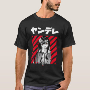 Yandere japans anime lange mouw Shirt