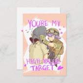 Yandere Operator Valentijn 2 Kaart (Voorkant / Achterkant)