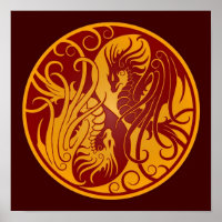 Yang Dragons, gele en rode vliegers