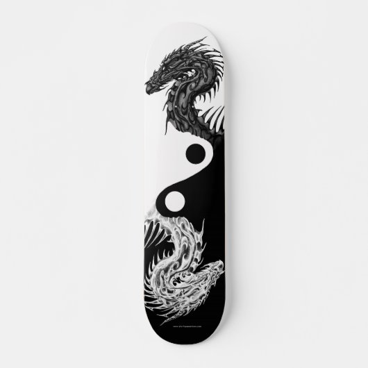 YANG YANG TRIBAL DRAGON Skateboard (Devant)
