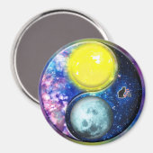 Yang-Yin / Aimant Soleil-Lune (Recto/Verso)
