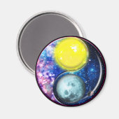 Yang-Yin / Aimant Sun-Moon (Recto/Verso)