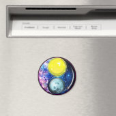 Yang-Yin / Aimant Sun-Moon (In Situ (Lave-vaisselle))